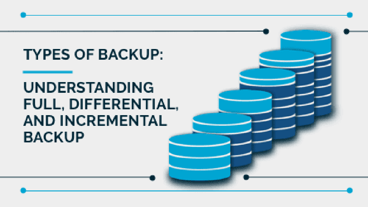 تفاوت بین Full Backup، Incremental Backup و Differential Backup